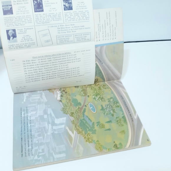 1963 VIII The White House, An Historic Guide Travel Tourism Tourist Book Photos - Picture 6 of 7